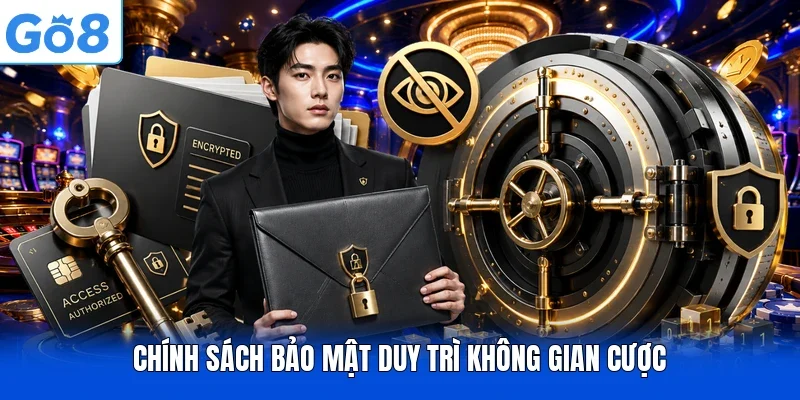 Chính sách bảo mật duy trì không gian cược