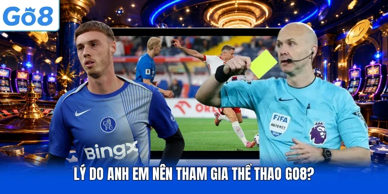 Lý do anh em nên tham gia thể thao Go8?